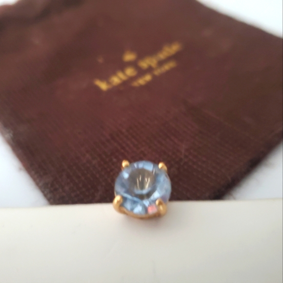 Kate Spade Light Blue Single Earring - Picture 2 of 2